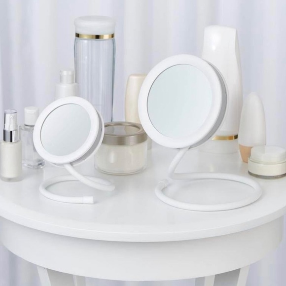 Joy Mangano HANDY 2-pc HANDY HOOK MIRRORS NIB